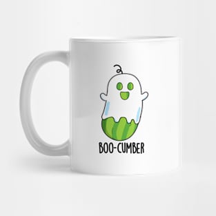 Boo-cumber Funny Ghost Cucumber Pun Mug